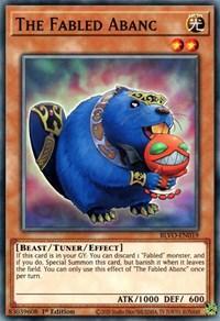 1st Edition, Beast, Blazing Vortex, Common, Light, Tuner/ Effect Monster The Fabled Abanc [BLVO-EN019] Common - Trading Card World
