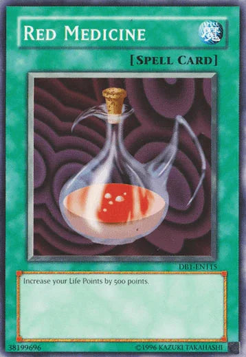 Common, Dark Beginning 1, Normal Spell, Spell, Unlimited Red Medicine [DB1-EN115] Common - Trading Card World