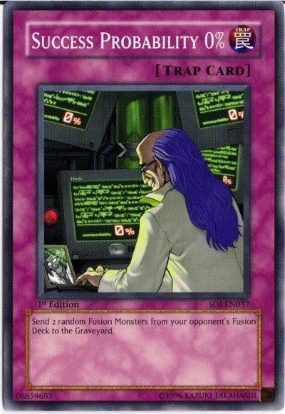 1st Edition, Common, Normal Trap, Shadow of Infinity, Trap, Unlimited Success Probability 0% [SOI-EN057] Common - Trading Card World