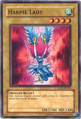 Common, Normal Monster, Retro Pack 1, Unlimited, Wind, Winged Beast Harpie Lady [RP01-EN025] Common - Trading Card World