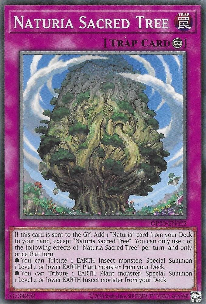 Common, Continuous Trap, OTS Tournament Pack 20, Trap, Unlimited Naturia Sacred Tree [OP20-EN025] Common - Trading Card World