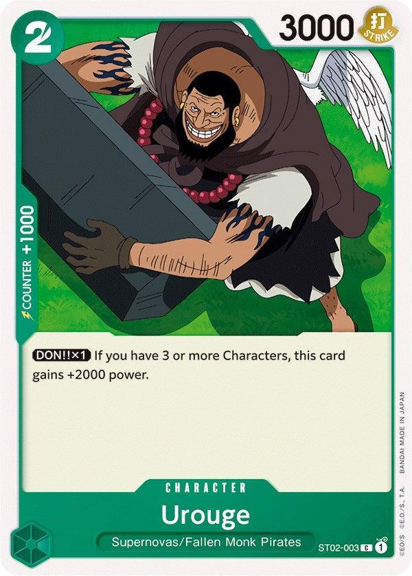 Character, Common, Fallen Monk Pirates, Starter Deck: Worst Generation, Starter Decks, Supernovas Urouge [Starter Deck: Worst Generation] - Trading Card World