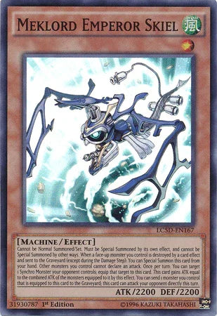 1st Edition, Effect Monster, Legendary Collection 5D's, Machine, Super Rare, Wind Meklord Emperor Skiel [LC5D-EN167] Super Rare - Trading Card World