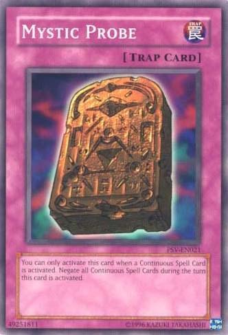 Common, Normal Trap, Pharaoh's Servant, Trap, Unlimited Mystic Probe [PSV-EN021] Common - Trading Card World