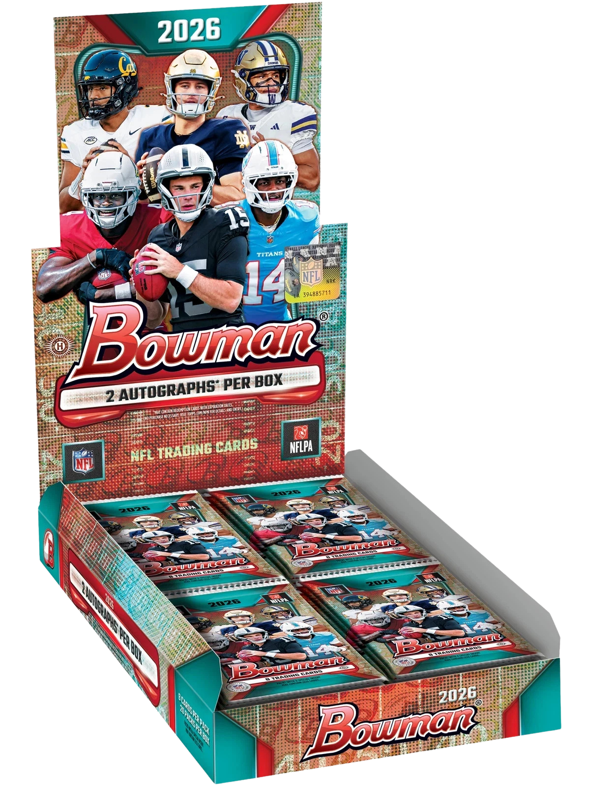 2026 Topps Bowman Football - Hobby Box