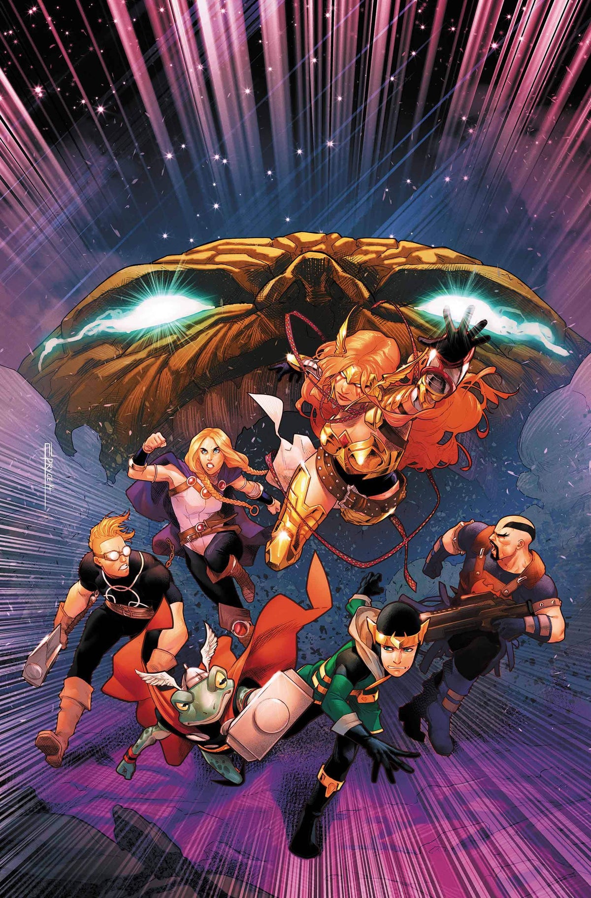 ASGARDIANS OF THE GALAXY #7 Jamal Campbell Cullen Bunn (03/13/2019) MARVEL