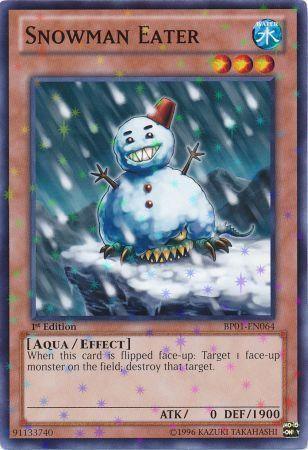 1st Edition, Aqua, Battle Pack: Epic Dawn, Effect Monster, Starfoil Rare, Unlimited, Water Snowman Eater [BP01-EN064] Starfoil Rare - Trading Card World