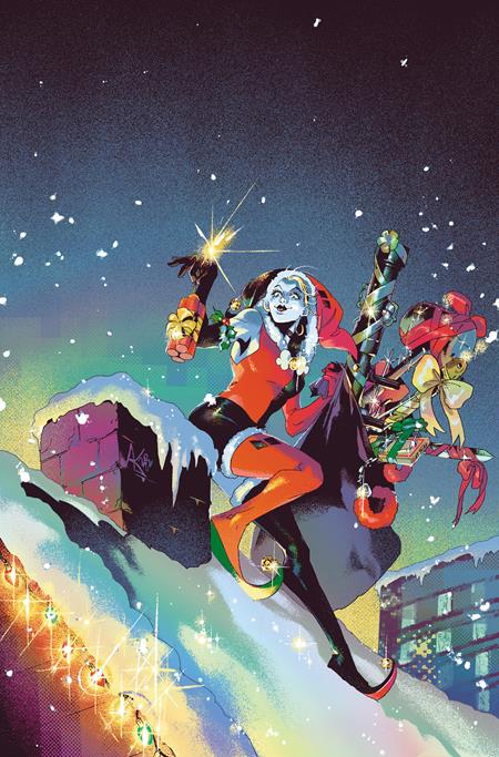 Harley Quinn #25 C Al Kaplan Holiday Card Stock Variant (12/27/2022) Dc
