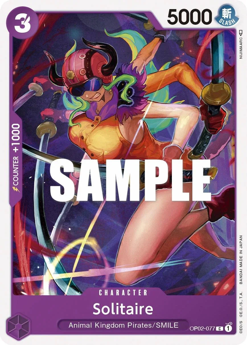 Animal Kingdom Pirates, Character, Common, Paramount War, Smile Solitaire [Paramount War] - Trading Card World