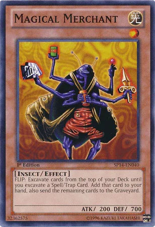 1st Edition, Common, Effect Monster, Insect, Light, Star Pack 2014 Magical Merchant [SP14-EN040] Common - Trading Card World
