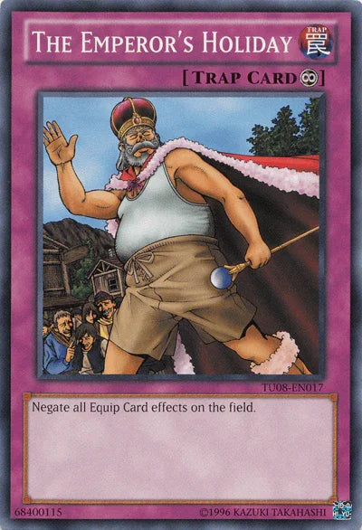 Common, Continuous Trap, Trap, Turbo Pack: Booster Eight, Unlimited The Emperor's Holiday [TU08-EN017] Common - Trading Card World
