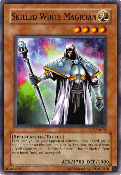 Common, Effect Monster, Light, Spellcaster, Tournament Pack 7, Unlimited Skilled White Magician [TP7-EN013] Common - Trading Card World