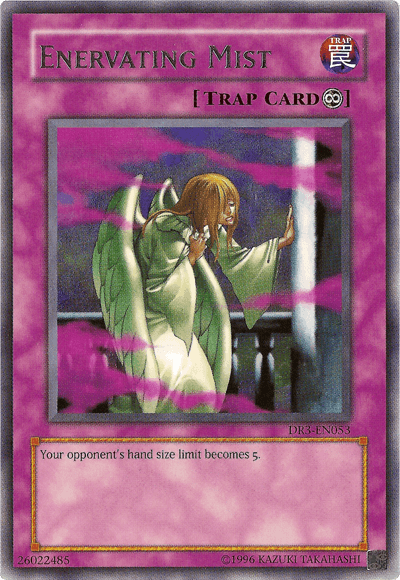 Continuous Trap, Dark Revelation Volume 3, Rare, Trap, Unlimited Enervating Mist [DR3-EN053] Rare - Trading Card World