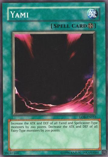 Common, Field Spell, Spell, The Legend of Blue Eyes White Dragon, Unlimited Yami [LOB-EN051] Common - Trading Card World