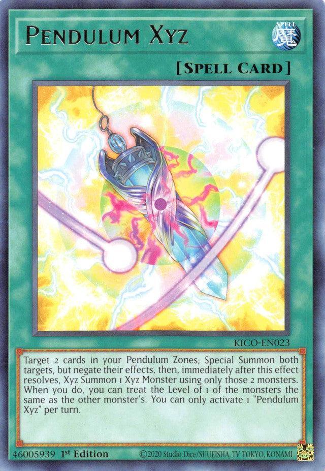 1st Edition, King's Court, Normal Spell, Rare, Spell Pendulum Xyz (Rare) [KICO-EN023] Rare - Trading Card World
