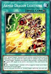 1st Edition, Blazing Vortex, Common, Continuous Spell, Spell Armed Dragon Lightning [BLVO-EN053] Common - Trading Card World