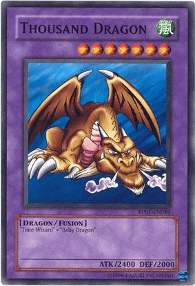 Common, Dragon, Fusion Monster, Retro Pack 1, Unlimited, Wind Thousand Dragon [RP01-EN049] Common - Trading Card World