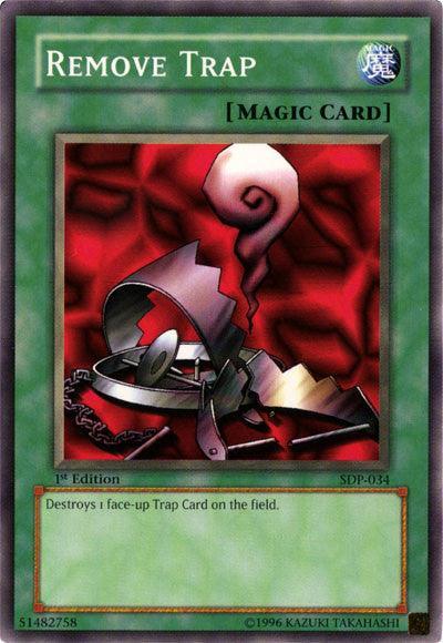 1st Edition, Common, Normal Spell, Spell, Starter Deck: Pegasus, Unlimited Remove Trap [SDP-034] Common - Trading Card World