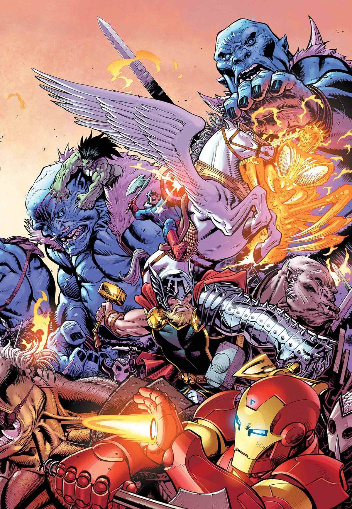 AVENGERS #20 A Ed McGuinness Jason Aaron (06/26/2019) MARVEL