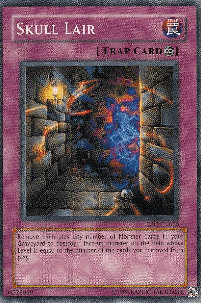 Common, Continuous Trap, Dark Beginning 2, Trap, Unlimited Skull Lair [DB2-EN016] Common - Trading Card World