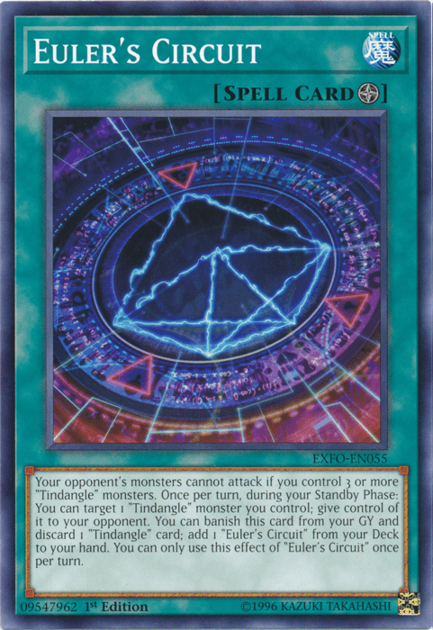 1st Edition, Common, Extreme Force, Field Spell, Spell, Unlimited Euler's Circuit [EXFO-EN055] Common - Trading Card World