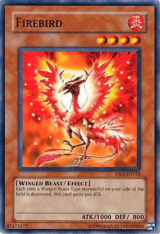 Common, Dark Revelation Volume 3, Effect Monster, Fire, Unlimited, Winged Beast Firebird [DR3-EN152] Common - Trading Card World