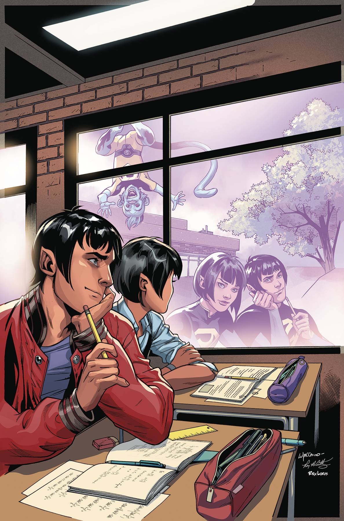 WONDER TWINS #6 B (OF 6) Stacey Lee Variant (07/10/2019) DC