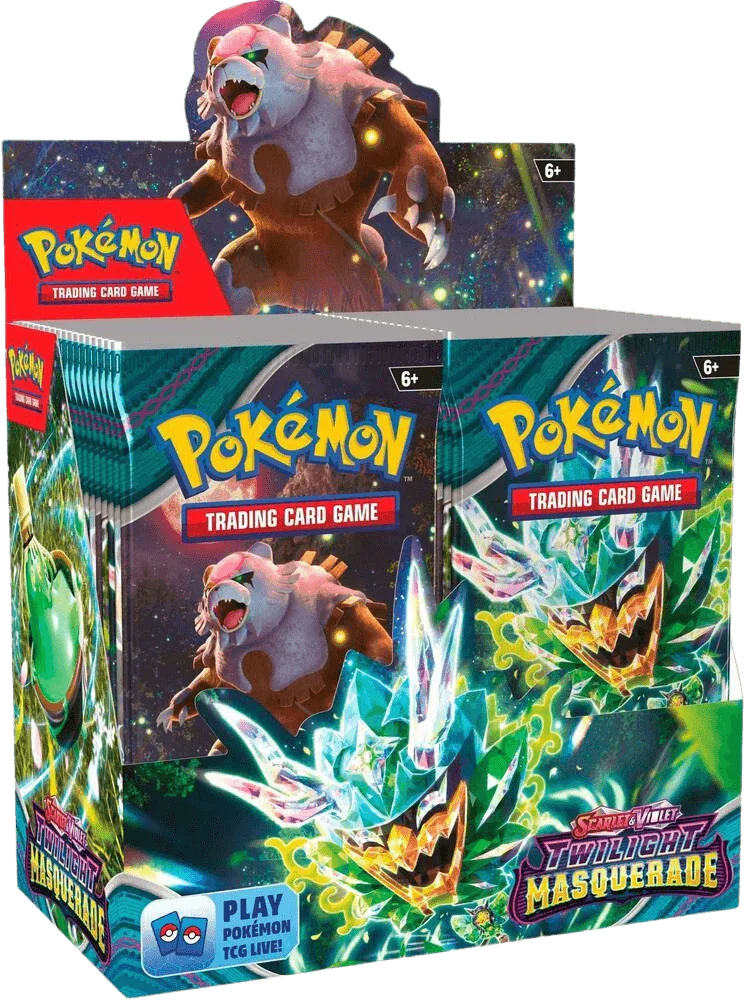 pokemon twilight masquerade half booster box Scarlet & Violet: Twilight Masquerade