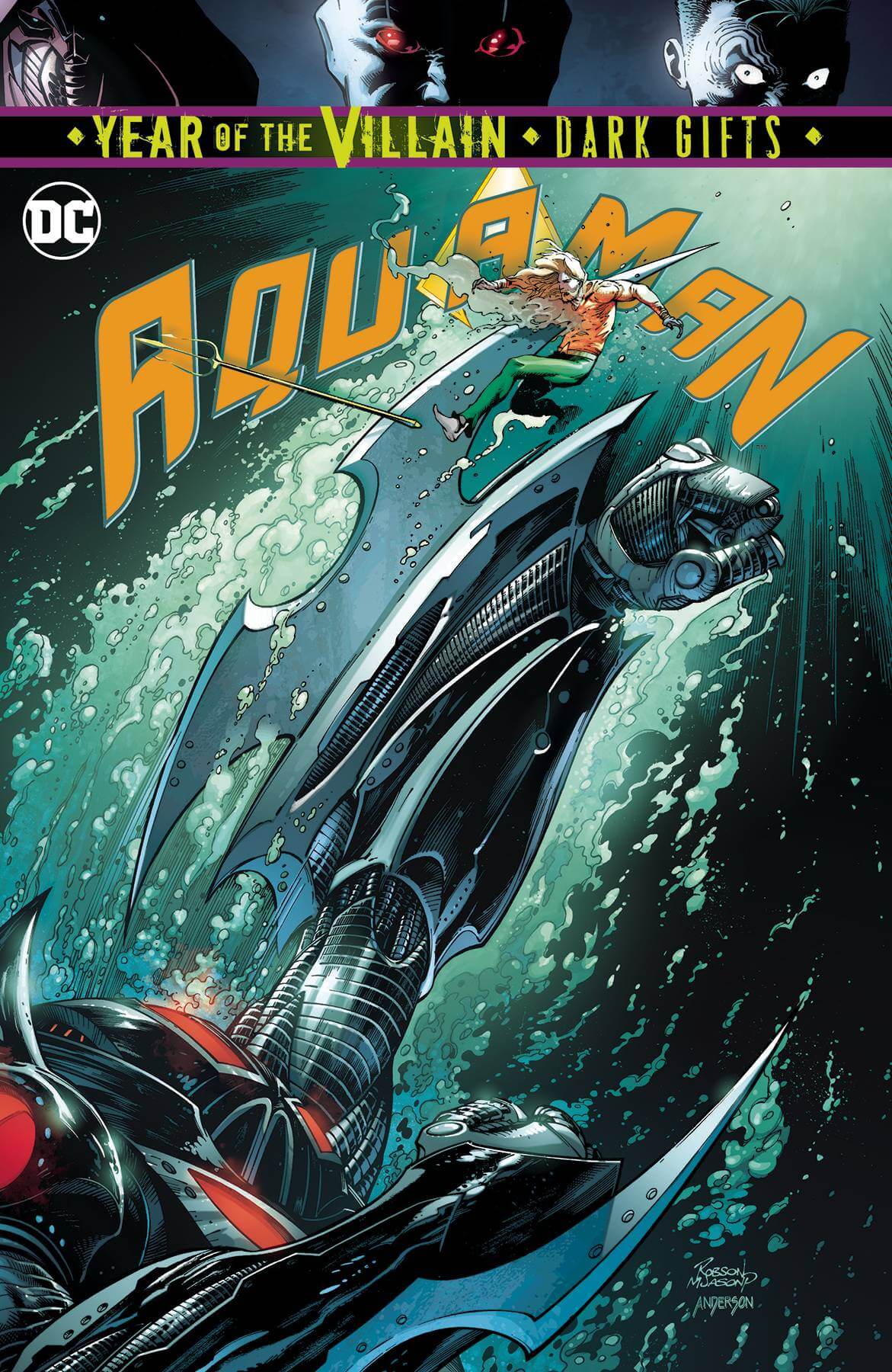 AQUAMAN #51 A Robson Rocha Year Of The Villain DARK GIFTS (08/21/2019) DC
