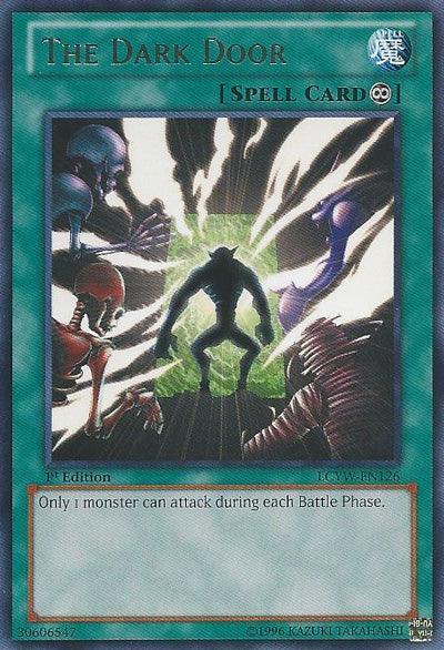 1st Edition, Continuous Spell, Legendary Collection 3: Yugi's World, Rare, Spell, Unlimited The Dark Door [LCYW-EN126] Rare - Trading Card World