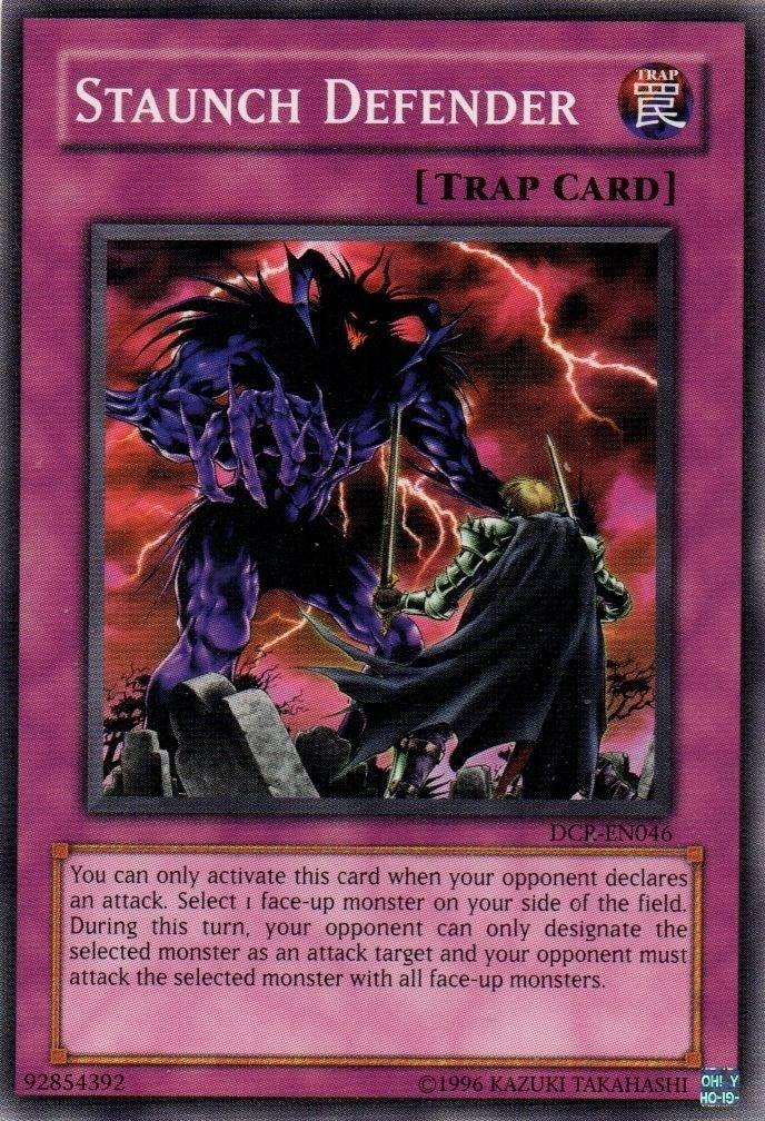Common, Dark Crisis, Normal Trap, Trap, Unlimited Staunch Defender [DCR-EN046] Common - Trading Card World