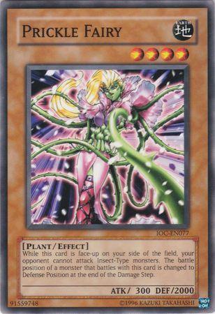 Common, Earth, Effect Monster, Invasion of Chaos, Plant, Unlimited Prickle Fairy [IOC-EN077] Common - Trading Card World