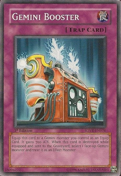 1st Edition, Common, Normal Trap, Stardust Overdrive, Trap, Unlimited Gemini Booster [SOVR-EN076] Common - Trading Card World