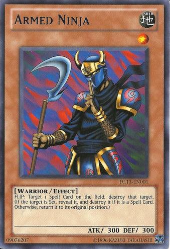 Duelist League Promo, Earth, Effect Monster, Rare, Unlimited, Warrior Armed Ninja (Blue) [DL13-EN001] Rare - Trading Card World