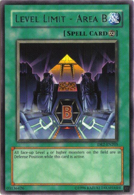 Continuous Spell, Dark Revelation Volume 2, Rare, Spell, Unlimited Level Limit - Area B [DR2-EN205] Rare - Trading Card World