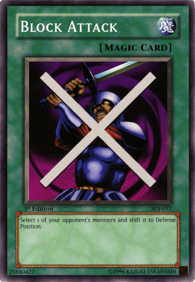 1st Edition, Common, Normal Spell, Spell, Starter Deck: Joey, Unlimited Block Attack [SDJ-031] Common - Trading Card World