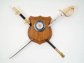 Sword Plaque Deluxe - Sword Wall Display.