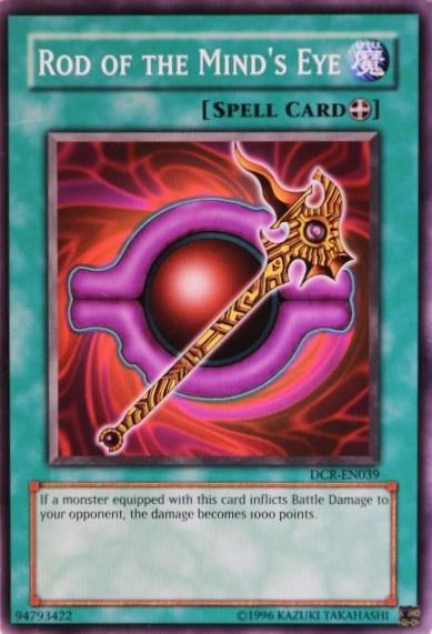 Common, Dark Crisis, Equip Spell, Spell, Unlimited Rod of the Mind's Eye [DCR-EN039] Common - Trading Card World