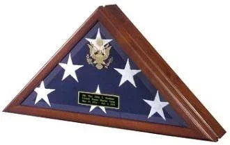 Flag Display Case with Front Opening.