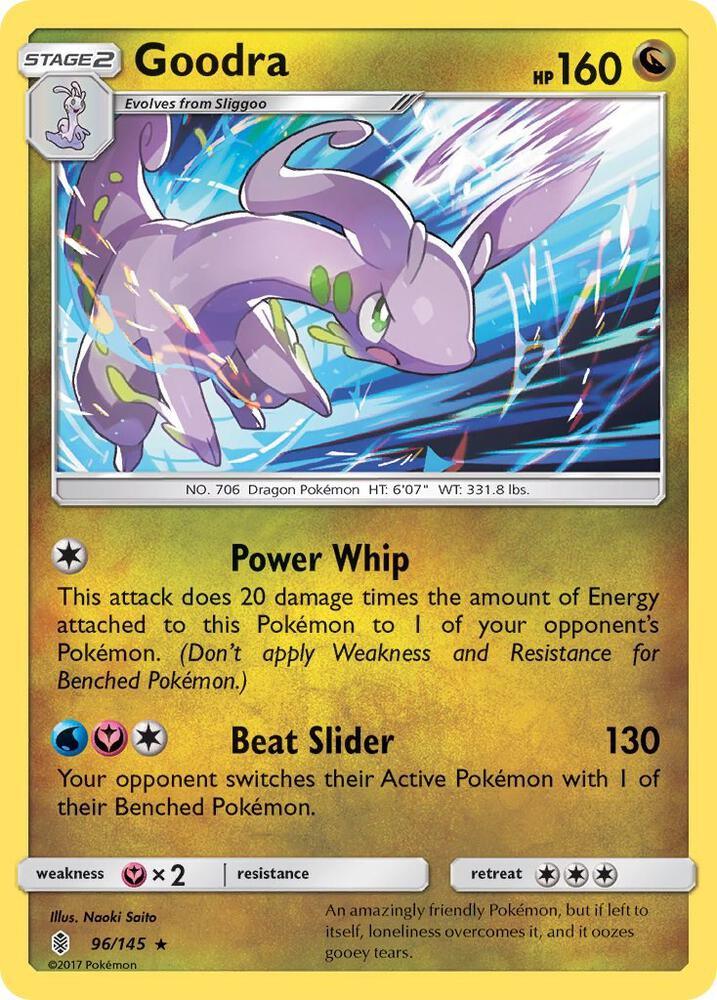 Sun & Moon: Guardians Rising Goodra (96/145) [Sun & Moon: Guardians Rising] - Trading Card World