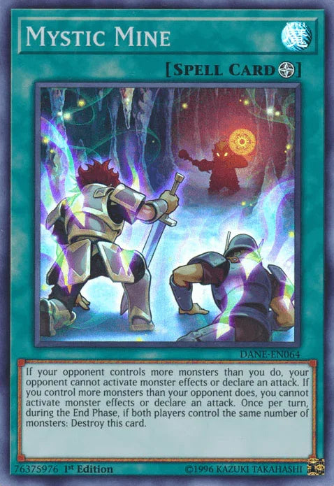 1st Edition, Dark Neostorm, Field Spell, Spell, Super Rare, Unlimited Mystic Mine [DANE-EN064] Super Rare - Trading Card World