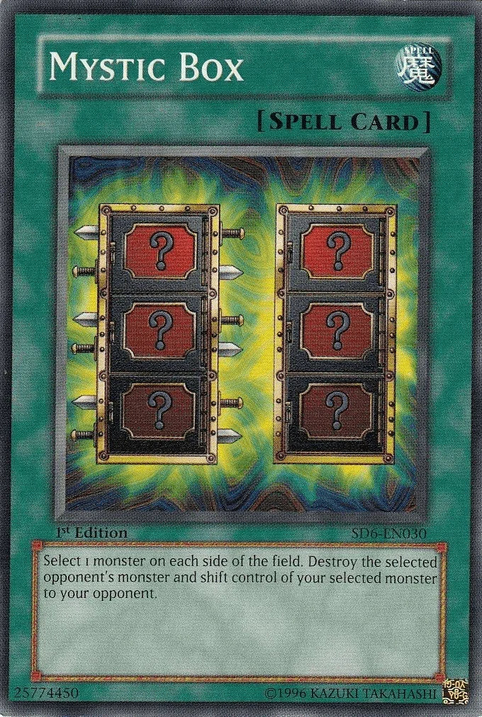 1st Edition, Common, Normal Spell, Spell, Structure Deck: Spellcaster's Judgment, Unlimited Mystic Box [SD6-EN030] Common - Trading Card World