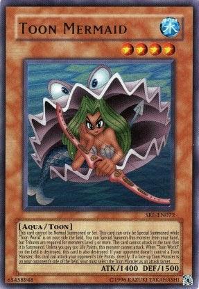 Aqua, Spell Ruler, Toon/Effect Monster, Ultra Rare, Unlimited, Water Toon Mermaid [SRL-EN072] Ultra Rare - Trading Card World