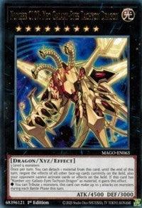 1st Edition, Dragon, Light, Maximum Gold, Rare, Xyz/Effect Monster Number C107: Neo Galaxy-Eyes Tachyon Dragon [MAGO-EN063] Rare - Trading Card World