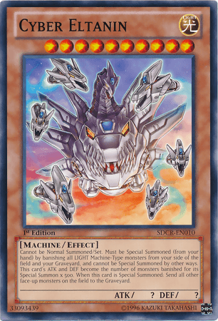1st Edition, Common, Effect Monster, Light, Machine, Structure Deck: Cyber Dragon Revolution, Unlimited Cyber Eltanin [SDCR-EN010] Common - Trading Card World