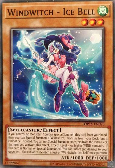 Common, Effect Monster, OTS Tournament Pack 15, Spellcaster, Unlimited, Wind Windwitch - Ice Bell [OP15-EN023] Common - Trading Card World