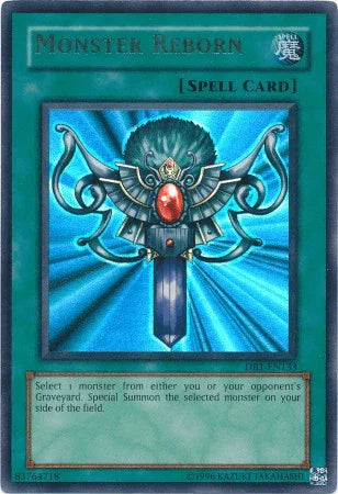 Dark Beginning 1, Normal Spell, Spell, Ultra Rare, Unlimited Monster Reborn [DB1-EN133] Ultra Rare - Trading Card World