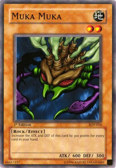 1st Edition, Common, Earth, Effect Monster, Rock, Starter Deck: Pegasus, Unlimited Muka Muka [SDP-016] Common - Trading Card World