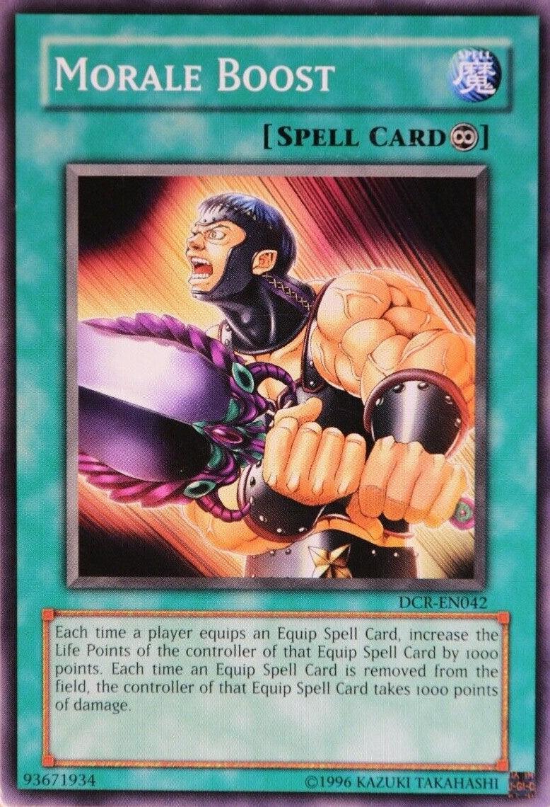 Common, Continuous Spell, Dark Crisis, Spell, Unlimited Morale Boost [DCR-EN042] Common - Trading Card World