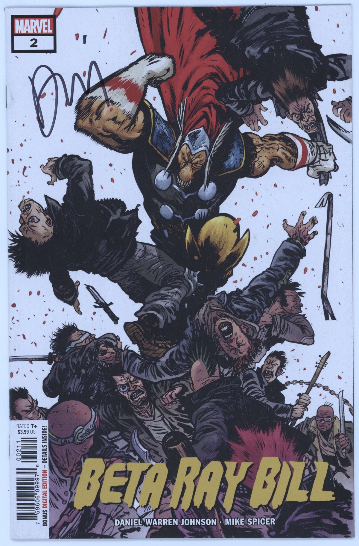 Beta Ray Bill #2 (Of 5) Daniel Warren Johnson (04/28/2021) Marvel Signed